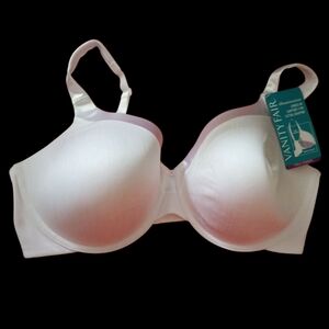 Vanity Fair Women's White Bra Size 40DD NWT
